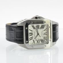 Thumbnail von Cartier Santos 100 XL W20073X8 weißes Zifferblatt Komplettset wie NEU 2020
