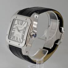 Thumbnail von Cartier Santos 100 XL W20073X8 weißes Zifferblatt Komplettset wie NEU 2020