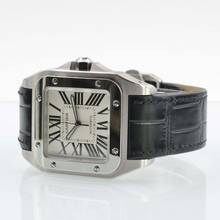 Thumbnail von Cartier Santos 100 XL W20073X8 weißes Zifferblatt Komplettset wie NEU 2020
