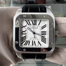 Thumbnail von Cartier Santos 100 XL W20073X8 weißes Zifferblatt Komplettset wie NEU 2020