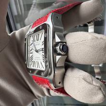 Thumbnail von Cartier Santos 100 XL W20073X8 weißes Zifferblatt Komplettset NEU 2019