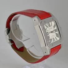 Thumbnail von Cartier Santos 100 XL W20073X8 weißes Zifferblatt Komplettset NEU 2019