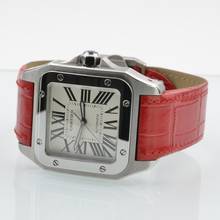 Thumbnail von Cartier Santos 100 XL W20073X8 weißes Zifferblatt Komplettset NEU 2019