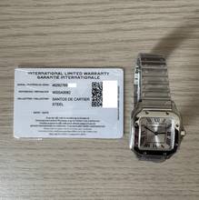 Thumbnail von Cartier Santos Galbée WSSA0082 Damen 27MM Quarz Komplettset NEU