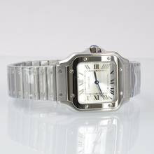 Thumbnail von Cartier Santos Galbée WSSA0082 Damen 27MM Quarz Komplettset NEU