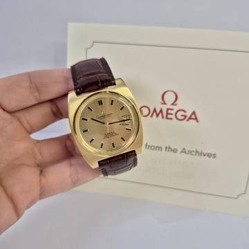 Omega Constellation Vintage 18k Gold Automático 36mm