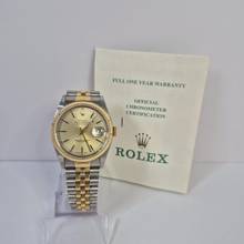 Thumbnail von Rolex Datejust 36 36mm Ouro & Aço Jubilee Automático Completo
