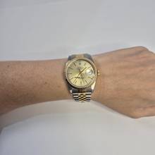 Thumbnail von Rolex Datejust 36 36mm Ouro & Aço Jubilee Automático Completo