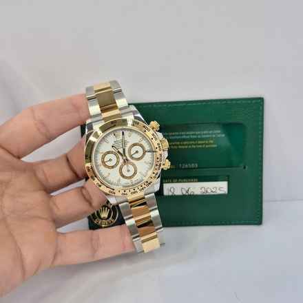 Rolex Daytona Altın ve Çelik En Son Model 40mm Otomatik Tam