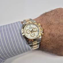 Thumbnail von Rolex Daytona Ouro & Aço Latest Model 40mm Automático Completo