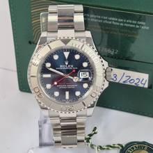 Thumbnail von Rolex Yacht-Master 40 40mm Platina & Aço Blue Dial Automático Completo