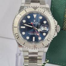 Thumbnail von Rolex Yacht-Master 40 40mm Platina & Aço Blue Dial Automático Completo