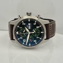 Thumbnail von IWC Fliegeruhr Chronograph Pilot Chrono Racing Green Limited Edition 43mm Automatik Komplett