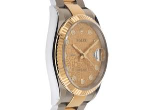 Thumbnail von Rolex Datejust 36 Jubilee Diamanten Ref.126233 2018 Full Set wie Neu Vintage Datejust Jubilee Diamanten