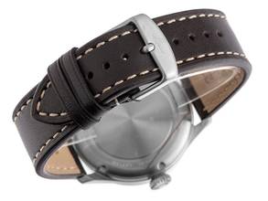 Thumbnail von Laco Fliegeruhr Stuttgart Pro Stahl Automatik Armband Leder 43mm Ref.862141_686 Box&Pap. Full Set Neu Fliegeruhr Stuttgart Pro