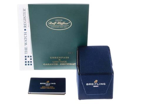 Breitling Navitimer Ref.A17395F41G1P1 2023 Full Set wie Neu Navitimer Automatik 35 Leder Faltschließe