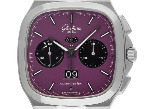 Glashütte Original Seventies Chronograph Panoramadatum Ref.1-37-02-20-02-70 2026 Full Set Ungetragen Seventies Chronograph Panoramadatum Limitiert