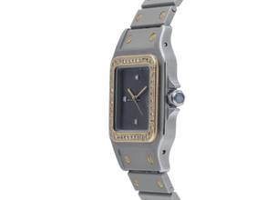 Thumbnail von Cartier Santos GM Großes Modell Ref.2961 1987 Full Set sehr gut Vintage Santos GM großes Modell Diamanten