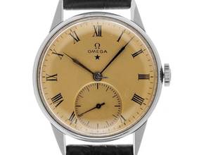 Thumbnail von Omega Classic WWII Ref.2271-1W 1944 original Box sehr gut Vintage Classic WWII