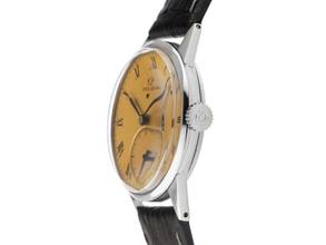 Thumbnail von Omega Classic WWII Ref.2271-1W 1944 original Box sehr gut Vintage Classic WWII