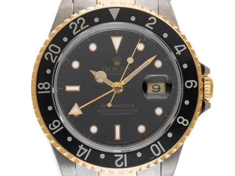 Rolex GMT-Master II Ref.16713 1993 Box&Beschreibung sehr gut Vintage GMT Master II