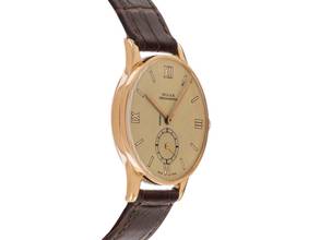 Thumbnail von Rolex Precision 18kt Roségold Ref.2582A 1958 Full Set sehr gut Vintage Precision 18kt Roségold