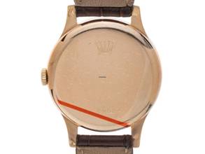 Thumbnail von Rolex Precision 18kt Roségold Ref.2582A 1958 Full Set sehr gut Vintage Precision 18kt Roségold