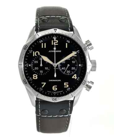  Junghans Meister Pilot Chronoscope Pilot Ref.27/3591.00 