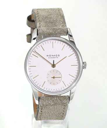  NOMOS Orion 33 Rosé Glasboden Ref. 325 