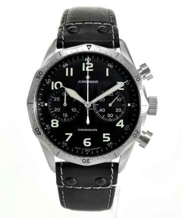  Junghans Meister Pilot Chronoscope Pilot Ref.27/3590.00 