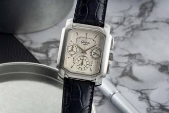 Thumbnail von Glashütte Original Senator Chronograph Stahl Automatik Ref. 1-39-31-06-04-04 B&P 2000