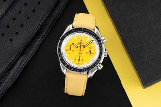 Thumbnail von Omega Speedmaster Reduced Yellow Michael Schumacher Chronograph Ref. 3510.12