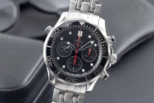  Omega Seamaster Diver 300 M Chronograph Automatik Ref. 212.30.44.50.01.001 B&P 