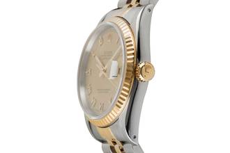 Thumbnail von Rolex Datejust 36 Stahl / Gold Automatik Gold Dial Ref. 16233 X-Serie