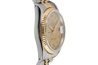 Thumbnail von Rolex Datejust 36 Stahl / Gold Automatik Gold Dial Ref. 16233 X-Serie