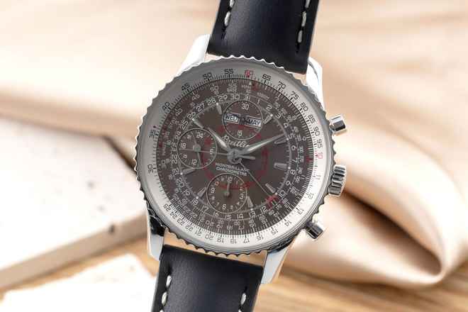  Breitling Montbrillant Datora Chronograph Stahl Automatik Ref. A21330 