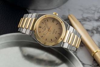 Thumbnail von IWC Ingenieur Edelstahl / Gold Millimeterpapier Quarz Ref. IW3305 Klassiker