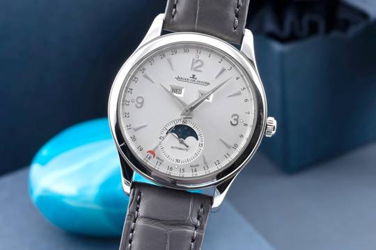  Jaeger-LeCoultre Master Calendar Automatik Stahl Ref Q1558420 176.8.12.S Papers 