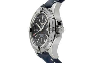 Thumbnail von Breitling Colt Automatic 500M Black Dial Edelstahl Automatik Herrenuhr Ref A17380 B&P 2007