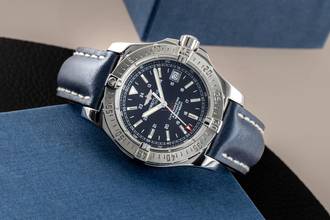 Thumbnail von Breitling Colt Automatic 500M Black Dial Edelstahl Automatik Herrenuhr Ref A17380 B&P 2007