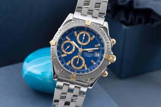 Thumbnail von Breitling Chronomat Chronograph GT Dial Automatik Herrenuhr Ref. A13352