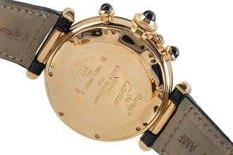 Thumbnail von Cartier Pasha Chronograph 18k (0,750) Gold Quarz Herrenuhr Ref. 30009