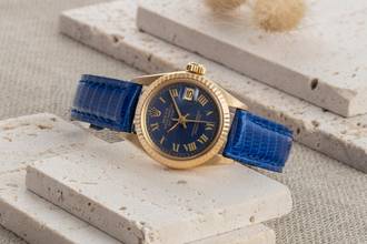 Thumbnail von Rolex Lady-Datejust 18k (0,750) Gold Automatik Damenuhr Ref. 6917 Vintage