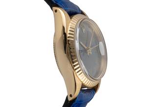 Thumbnail von Rolex Lady-Datejust 18k (0,750) Gold Automatik Damenuhr Ref. 6917 Vintage