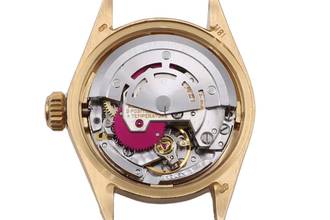 Thumbnail von Rolex Lady-Datejust 18k (0,750) Gold Automatik Damenuhr Ref. 6917 Vintage