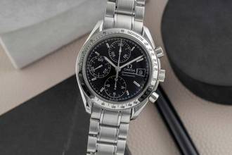 Thumbnail von Omega Speedmaster Date Chronograph Automatik Herrenuhr Ref. 3513.50.00
