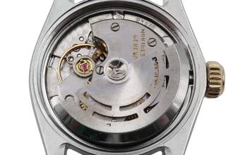 Thumbnail von Rolex Oyster Perpetual Stahl / Gold Automatik Damenuhr Ref. 6804 Vintage