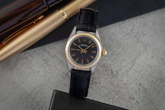 Thumbnail von Rolex Oyster Perpetual Stahl / Gold Automatik Damenuhr Ref. 6804 Vintage