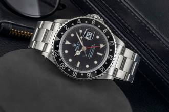 Thumbnail von Rolex GMT-Master Oyster Edelstahl Automatik Herrenuhr Ref. 16700 U-Serie