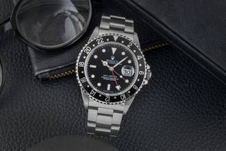Thumbnail von Rolex GMT-Master Oyster Edelstahl Automatik Herrenuhr Ref. 16700 U-Serie